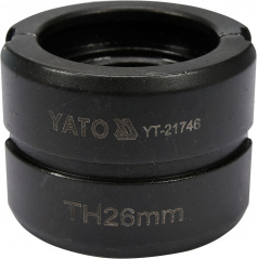 Náhradní čelisti k lisovacím kleštím YT-21735 typ TH 26mm