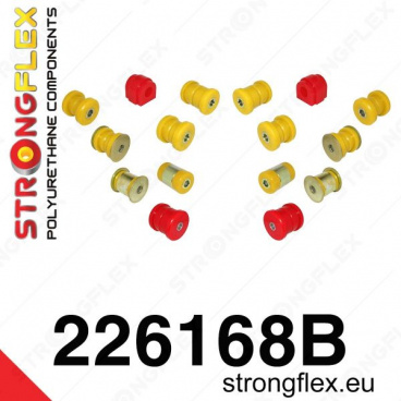 Audi TT 2007 -... Strongflex zostava silentblokov len pre zadnú nápravu 16 ks Audi TT 2007 -... Strongflex zostava silentblokov len pre zadnú nápravu 16 ks