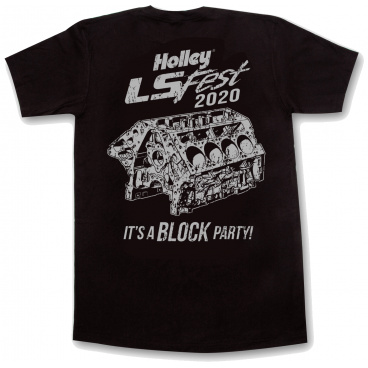 Čierne bavlnené tričko HOLLEY BLOCK PARTY