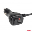 Výstražná blikajúca majáková lampa LED W28M 12V 24V