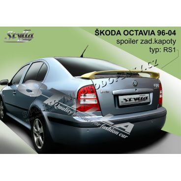 Škoda Octavia I htb 96-04 spoiler zadnej kapoty RS I (slovenska homologace)