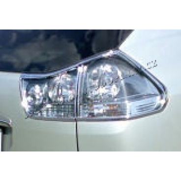Lexus RX330 / 350 - 04-07 - kryty predných, zadných svetiel Chrome Lexus RX330 / 350 - 04-07 - kryty predných, zadných svetiel Chrome