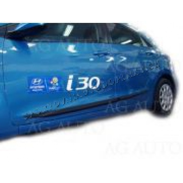 Hyundai i30, 2012-, 5 dver., Hatchback + combi - bočné lišty dverí