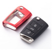 Metalický masívny obal na kľúč Škoda III, VW, Seat rôzne farby