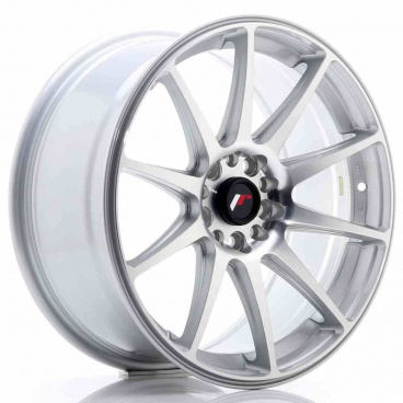 JR Wheels JR11 18x8,5 ET40 5x112/114 Strieborná Leštená