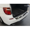 Nerez kryt- čierna ochrana prahu zadného nárazníka BMW X3 F25 2014+