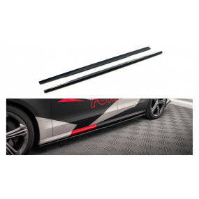 Dokładka Audi S8 D4 Progi v.1 Gloss Black