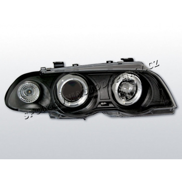 BMW E46 98-01 Angel Eyes black (LPBM39) - sedan, touring
