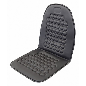 Poťah sedadla masážny sivý s magnetmi