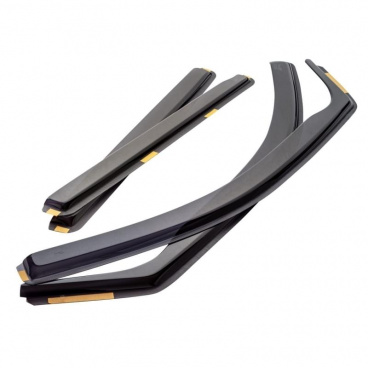 Veterné clony (ofuky na okná) - Škoda Octavia III, 5 dver., 2013, htb, predné + zadné Veterné clony (ofuky na okná) - Škoda Octavia III, 5 dver., 2013, htb, predné + zadné